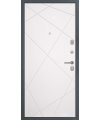 Дверь входная белая 77 - Лучи милк