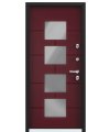 Дверь входная с терморазрывом 60 COTTAGE 05 - RAL 3005